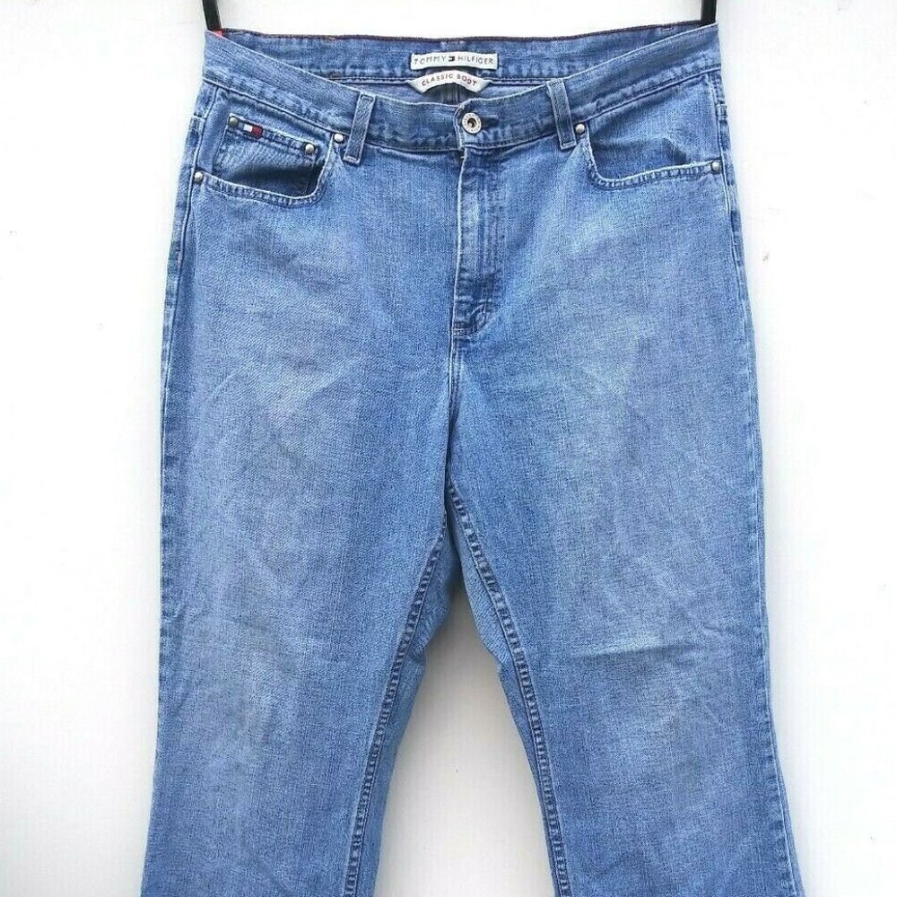 Vintage Tommy Hilfiger mens Jeans Classic Boot 34